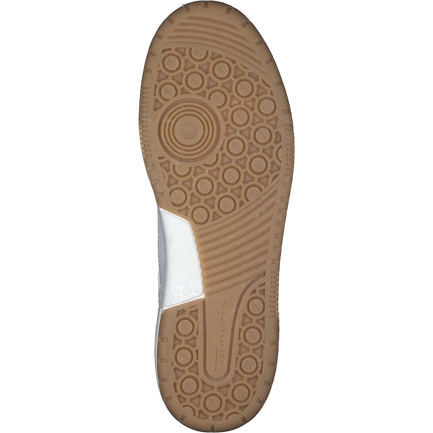 Tamaris 23718, Schnürschuhe, Damen, WHITE/GOLD