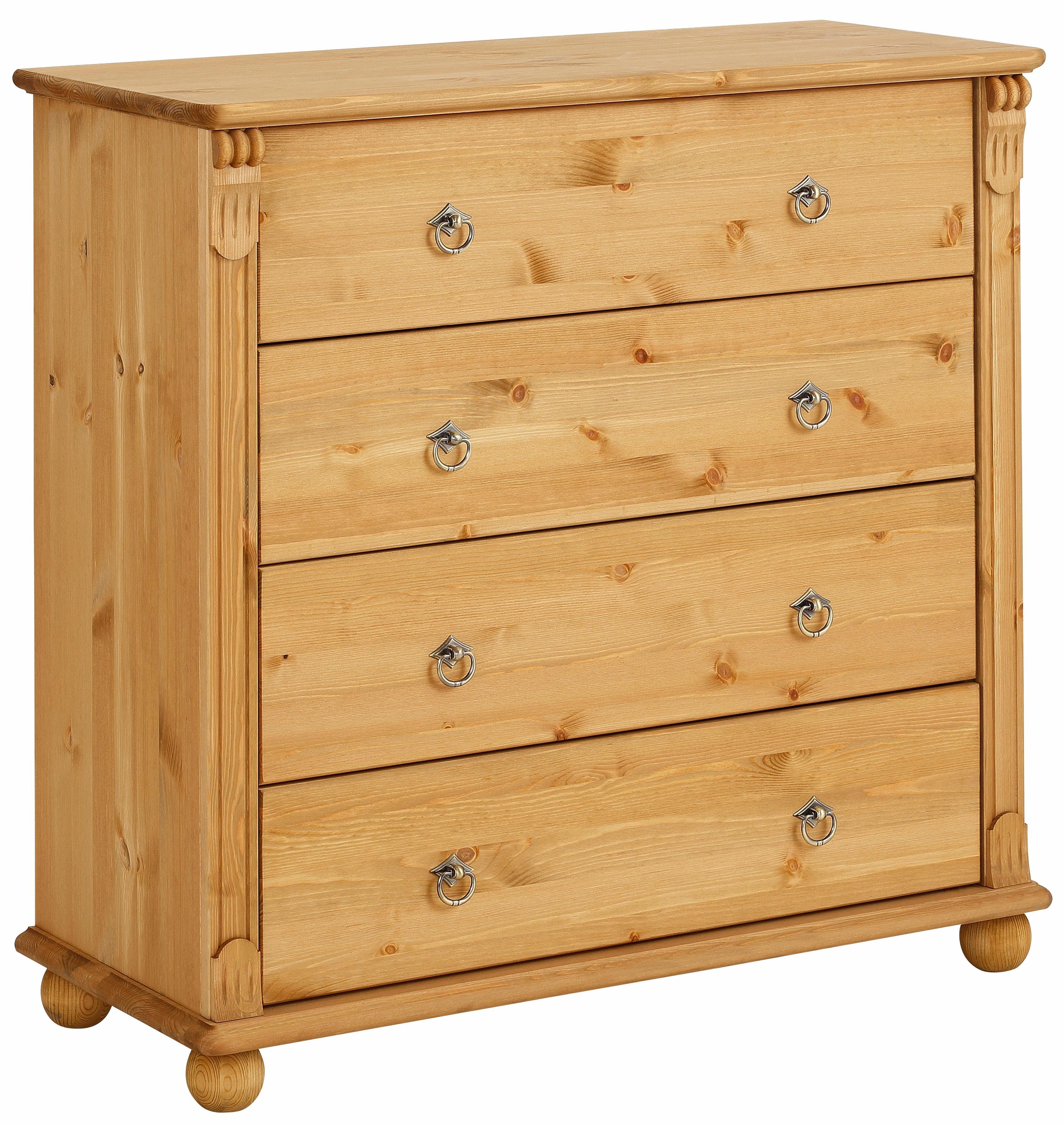 Home affaire Schubkastenkommode Tessin, Breite 90 cm, aus Kiefer massiv