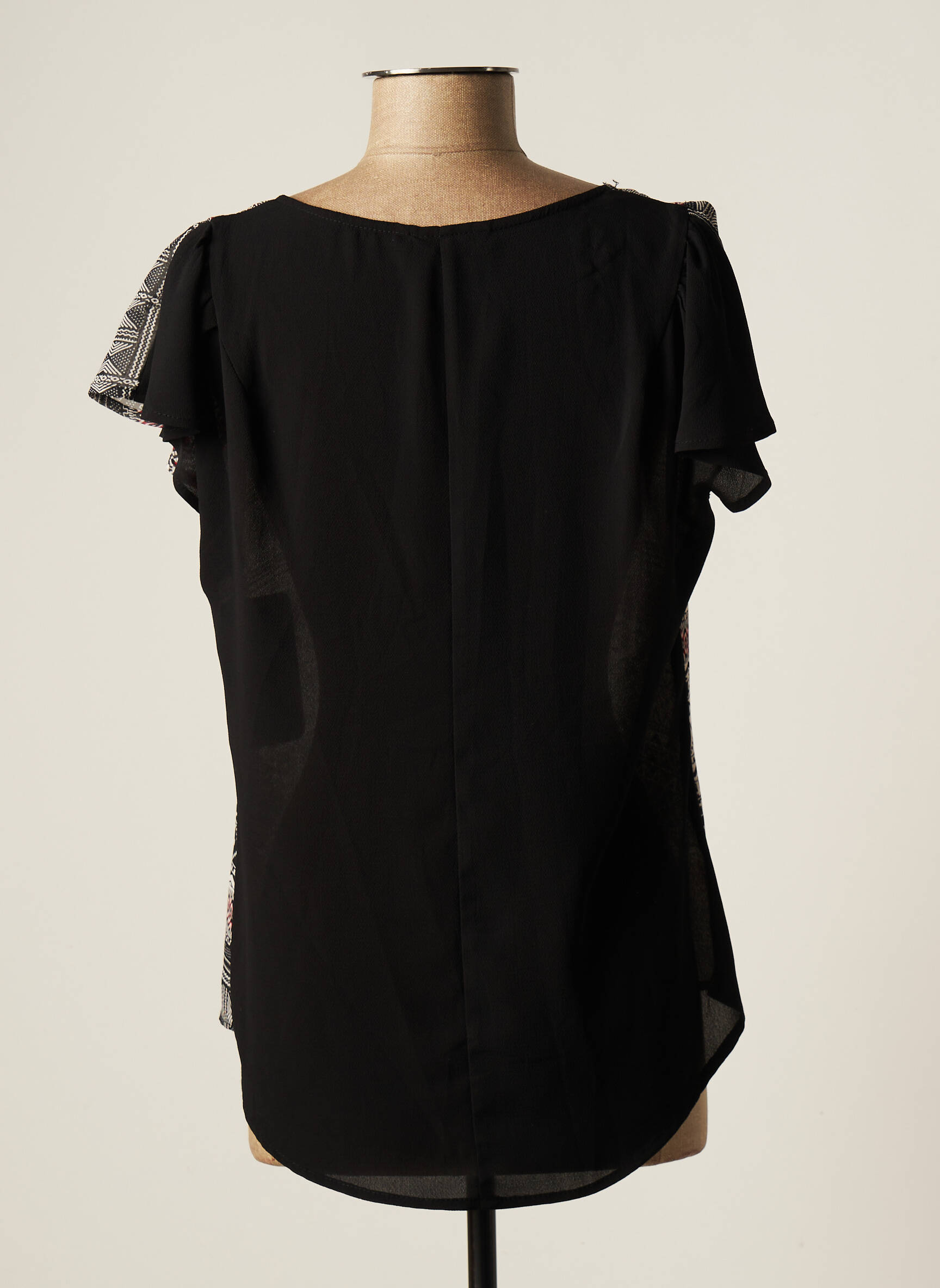 Faruk Tuniquemanchecourte Femme couleur noir