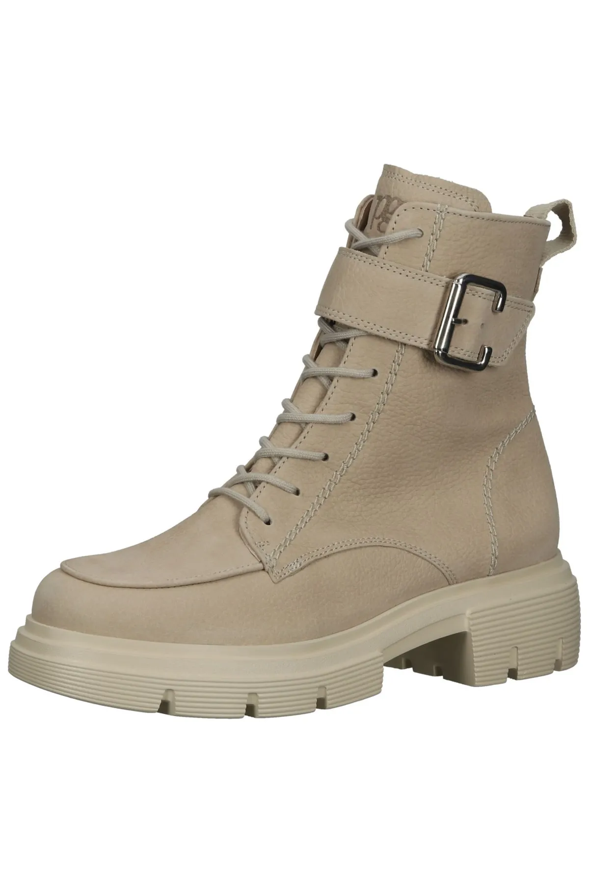 Paul Green  Stiefelette - Beige - Blockabsatz