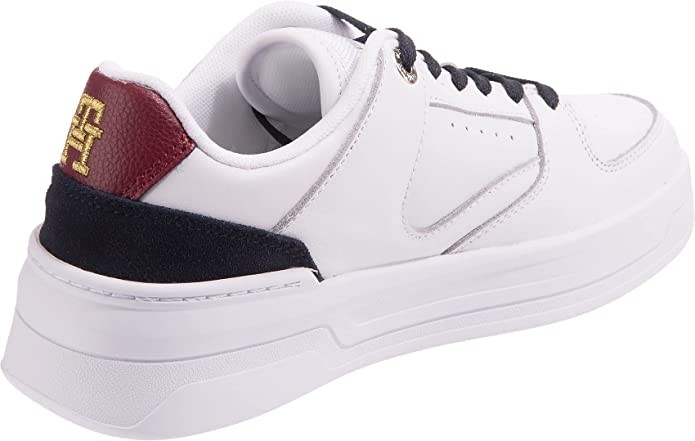 TOMMY HILFIGER Freizeit Schnürer weiss