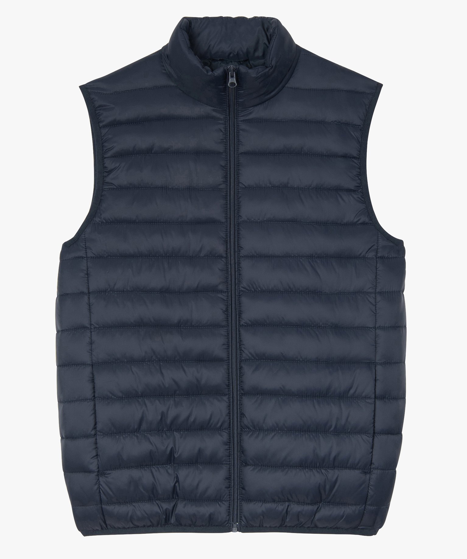 Doudoune homme sans manches avec col montant marine | GEMO