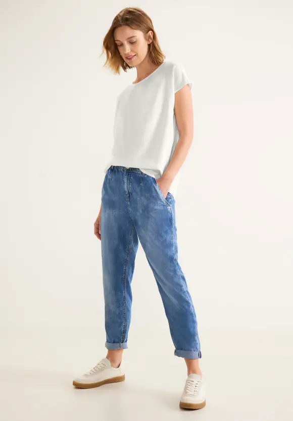 Street One Bluse mit Raffungen