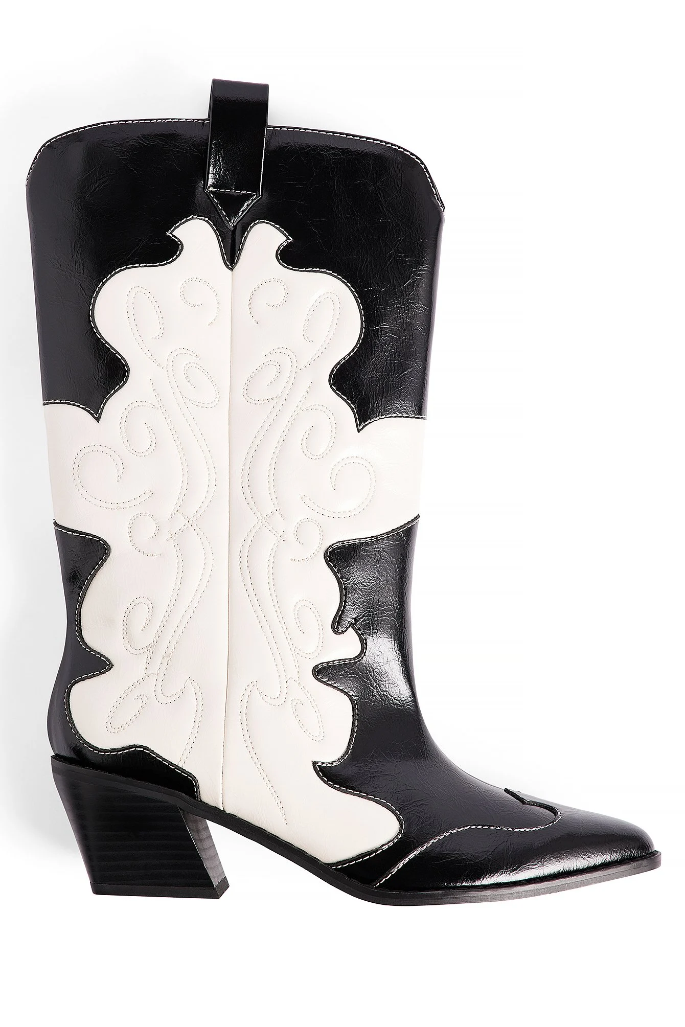 Wadenhohe Cowboy-Stiefel