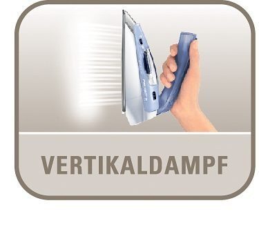 Rowenta Reise-Dampfbügeleisen DA1510, 1000 W, mit Dampffunktion und Microsteam-Edelstahlsohle