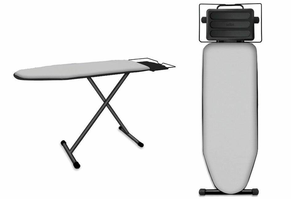 Braun Bügelbrett CareStyle IB 3001 BK, Bügelfläche 122x40 cm
