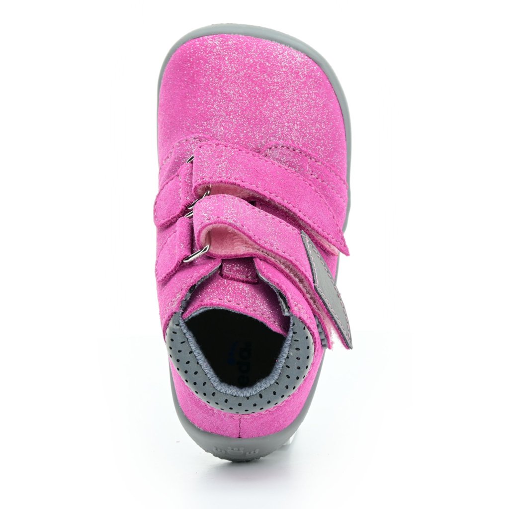 Beda Janette mit Membran (BF 0001/W/M/2) rosa Barfuß-Stiefeletten