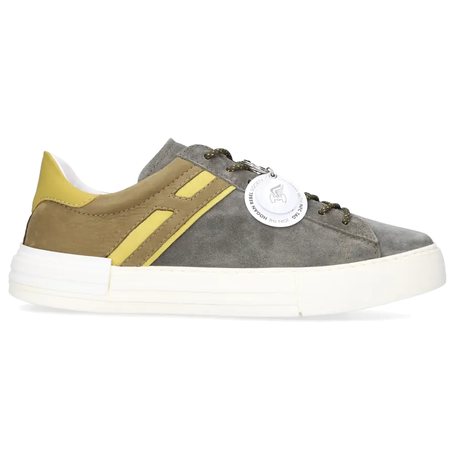 Hogan - Sneaker low H526 Veloursleder - grün
