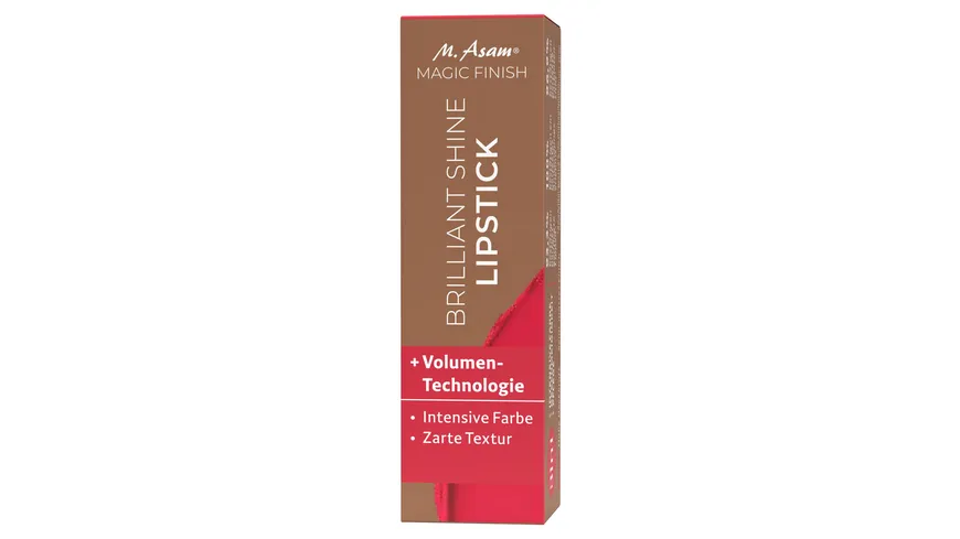 M. Asam® MAGIC FINISH Brilliant Shine Lipstick BD3742 - berry tint