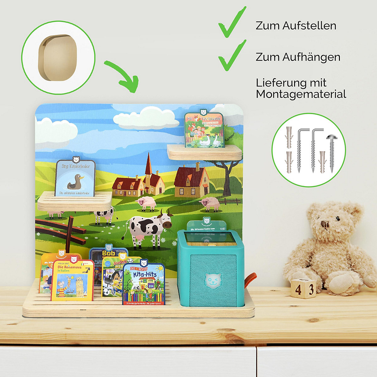 Regal für Musikbox 