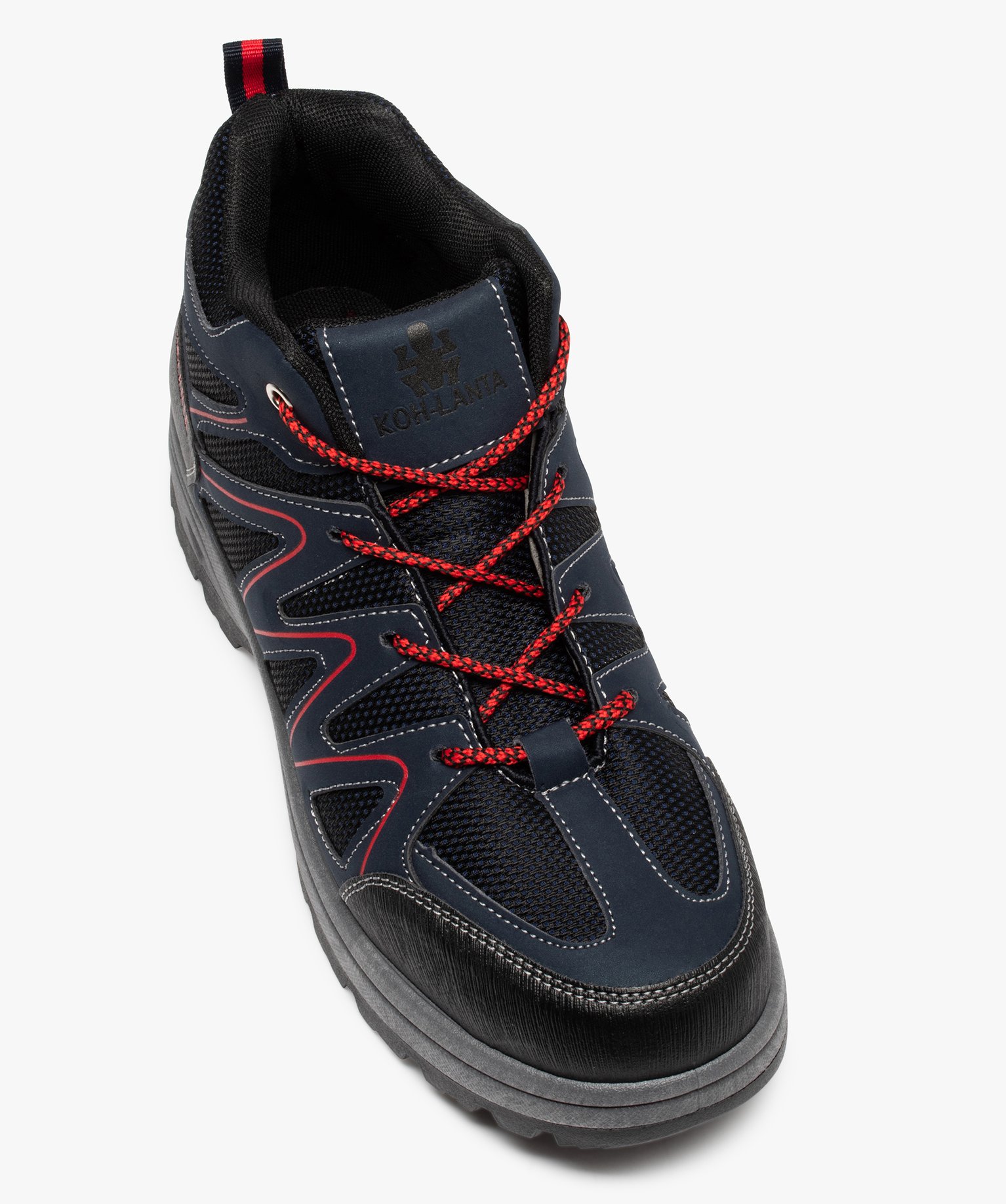 Chaussures de randonnée homme à lacets – Koh-Lanta marine | GEMO