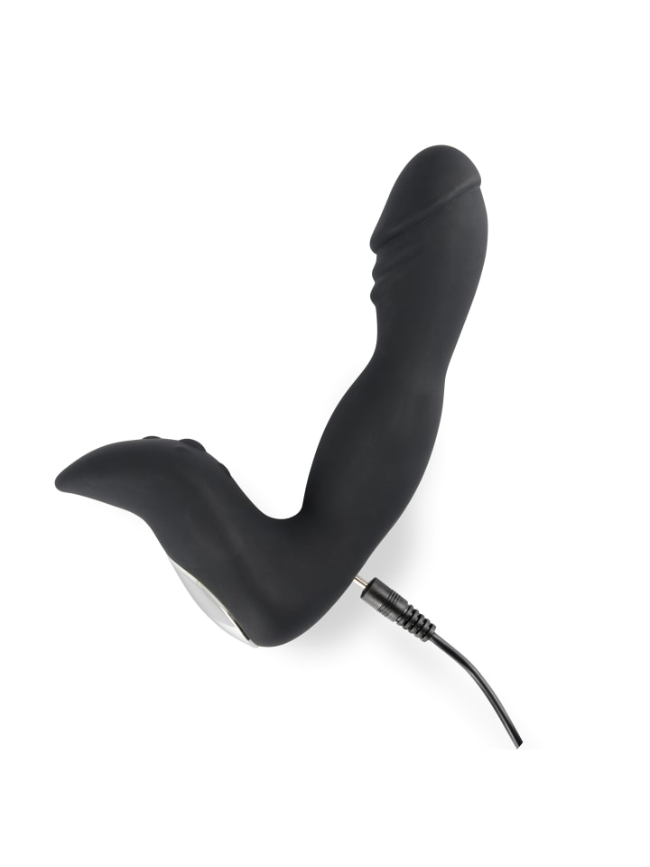 Rebel Prostata-Vibrator Rechargeable Prostate Stimulator in schwarz günstig kaufen 16 cm