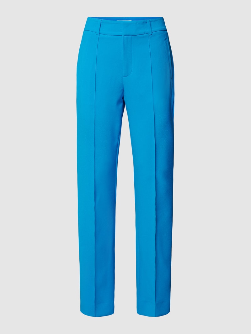 Hose mit Paspelierungen Modell 'Zoa' in royalblau