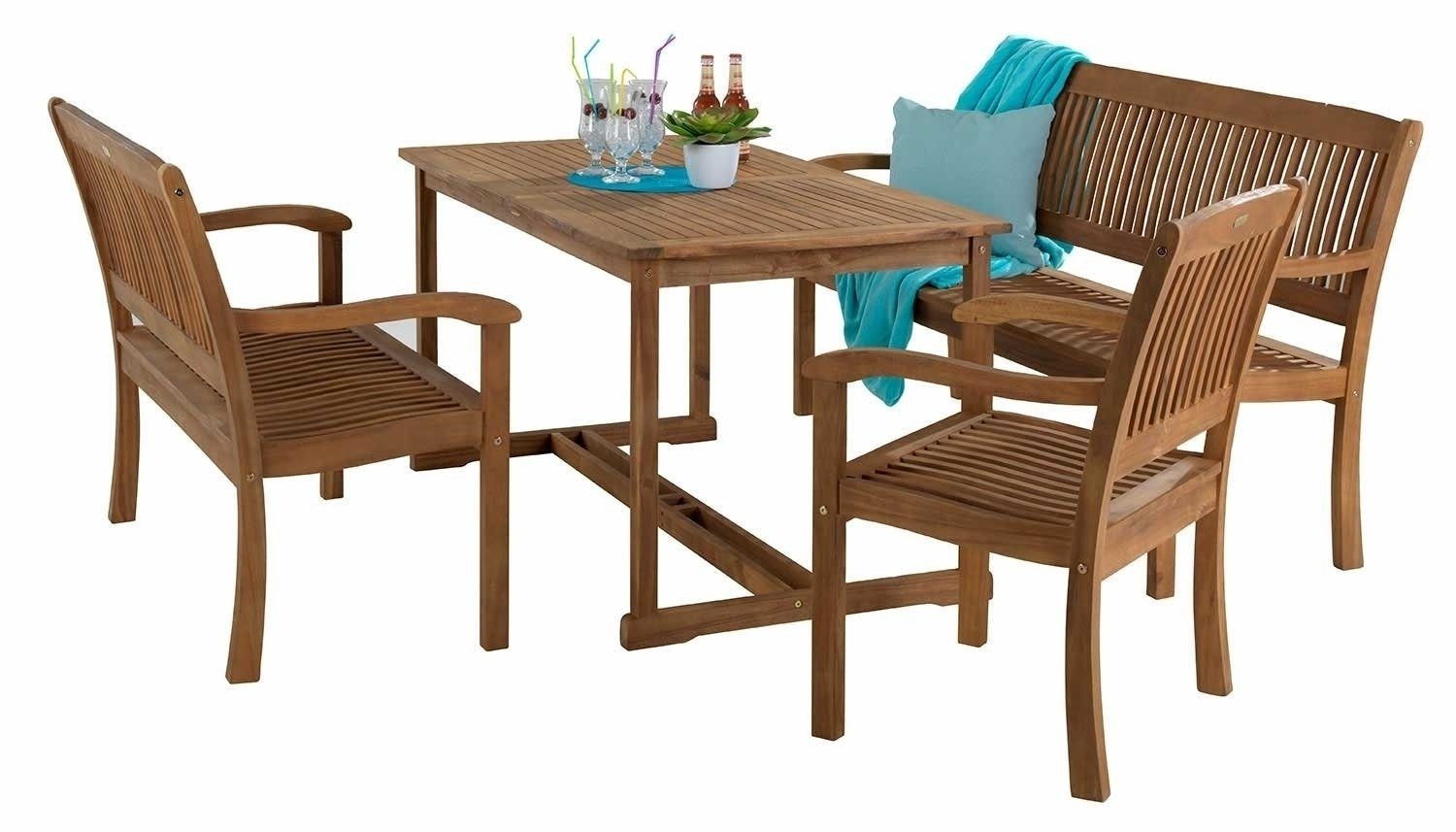 MERXX Gartenbank SUMATRA, Akazienholz, Braun, B 107 cm
