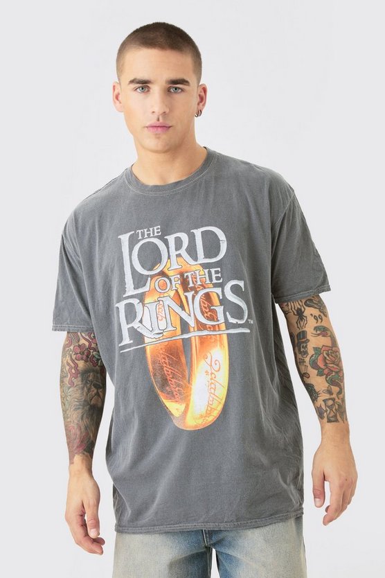Oversize T-Shirt mit lizenziertem Lord Of The Rings Print