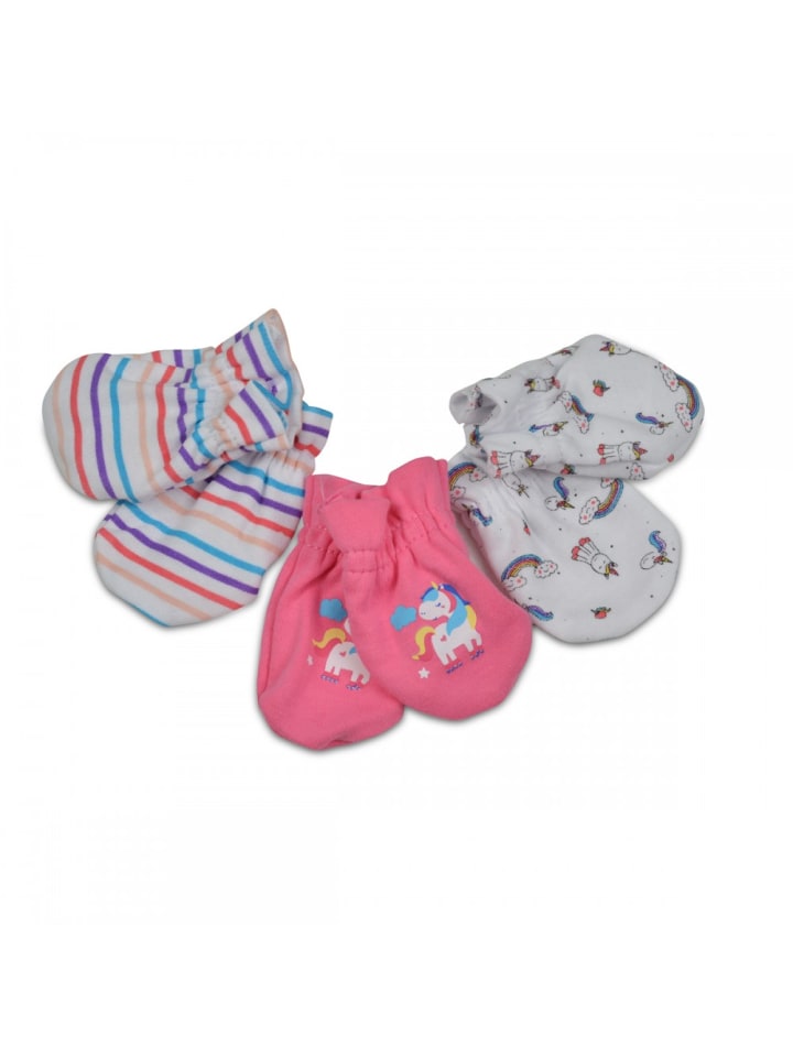 Cangaroo Baby-Fäustlinge Kay 3er Set in rosa günstig kaufen onesize