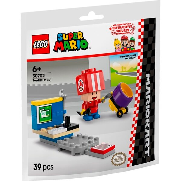 LEGO Super Mario 30702 Mario Kart Toad (Zastávka v boxoch)