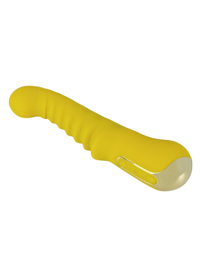 Your new favorite Vibrator G-Spot Vibrator in gelb günstig kaufen 20 cm