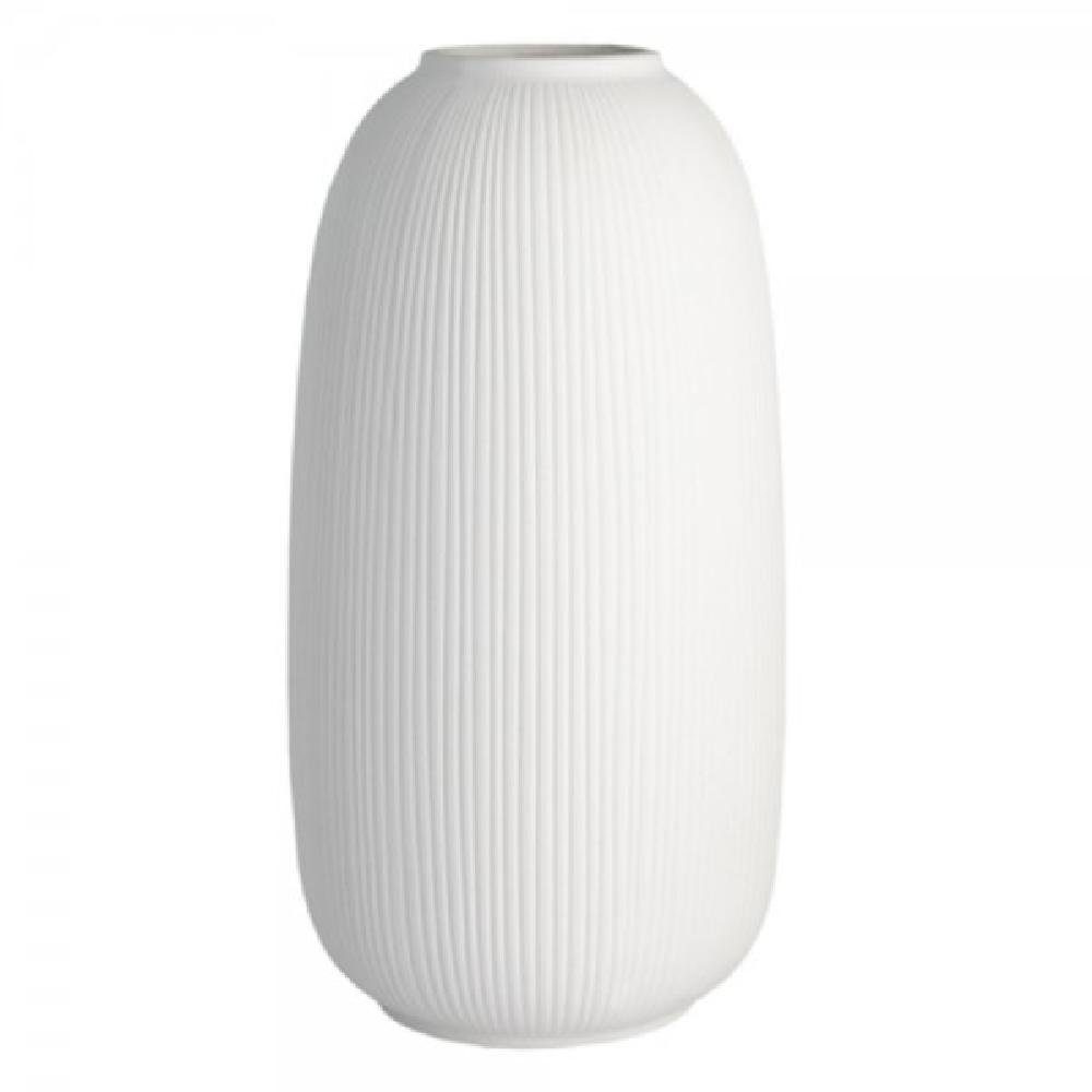 Storefactory Dekovase Vase Åby Weiß XL (17x35cm)