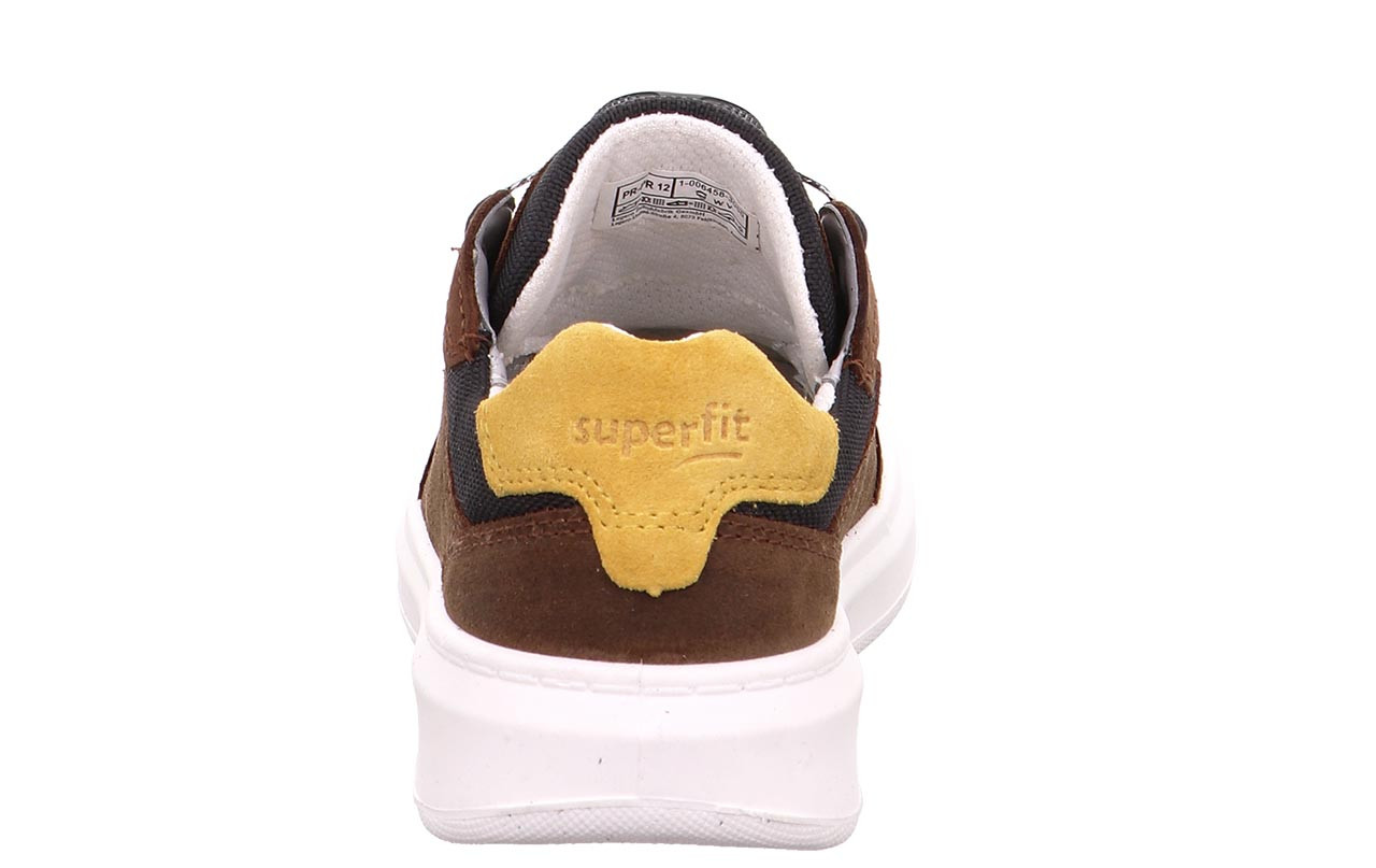 COSMO - Braun/GelbSneaker low mit BOA® Drehverschluss