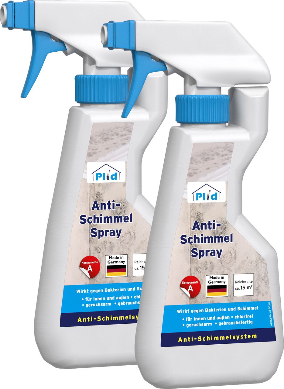 Plid Premium Anti-Schimmelspray Schimmelspray Schimmelentferner Farblos