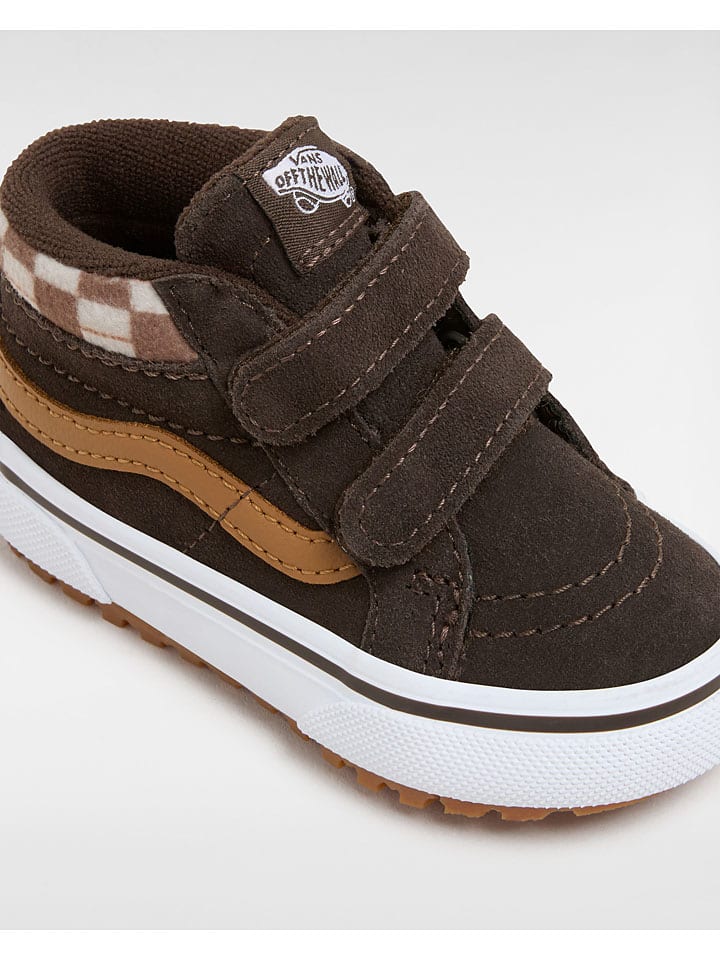 Vans Leder-Sneakers in Braun günstig kaufen