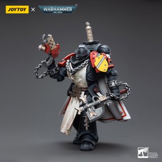 Warhammer 40k Actionfigur 1/18 Black Templars Primaris Sword Brethren Granbertus 12 cm