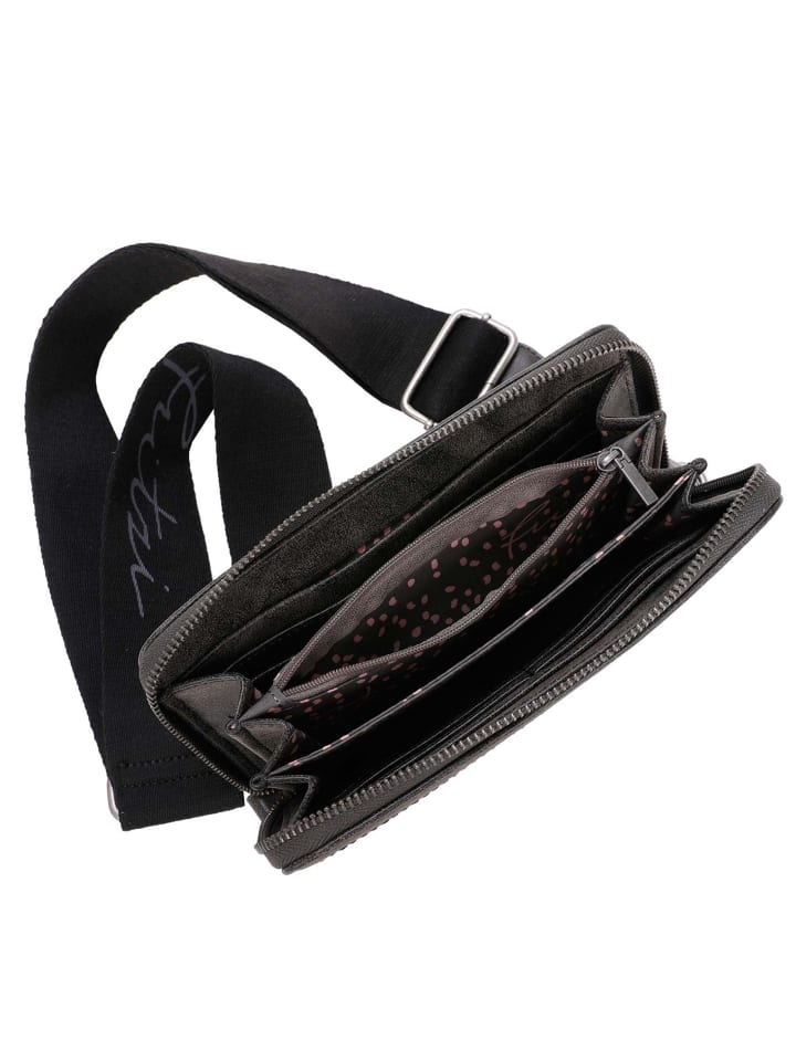 Fritzi aus Preußen Lou Vintage Geldbörse 20.5 cm in vintage black idol günstig kaufen onesize