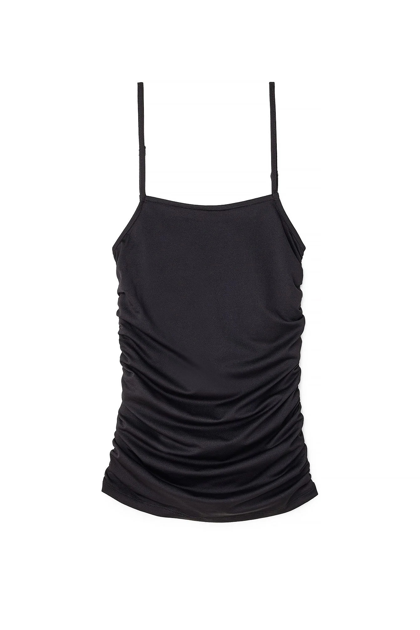 Gerafftes Jersey-Singlet