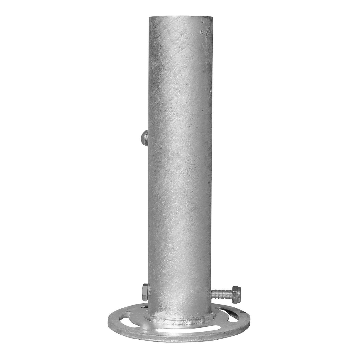 Delschen Betonschirmständer Plattenständer für Sonnenschirm Schirmständer Stahl 1090x1090x60 mm
