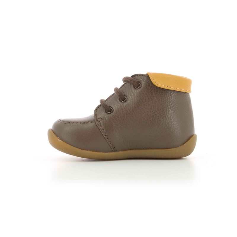 Bottillons cuir Din