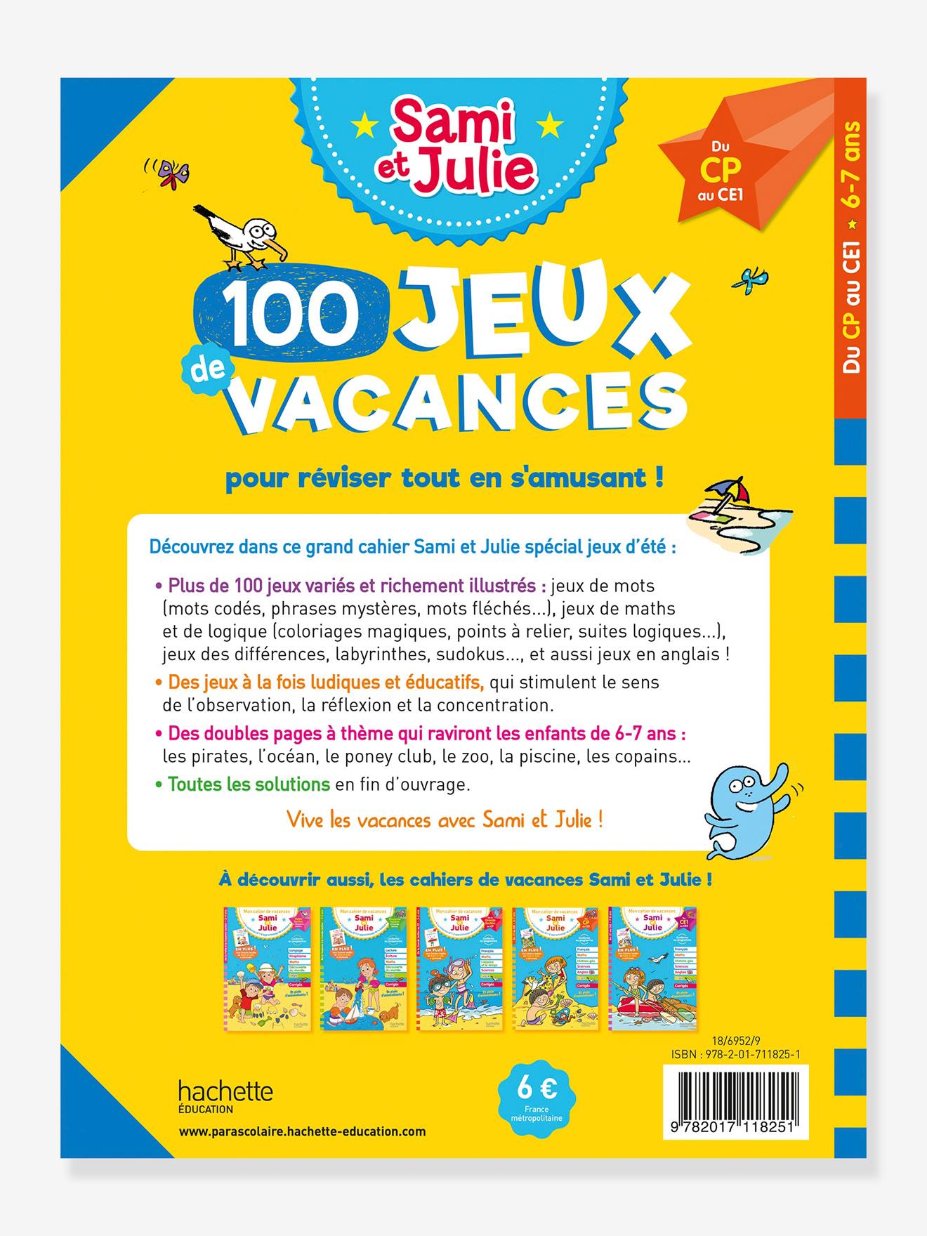 Livre éducatif Sami et Julie