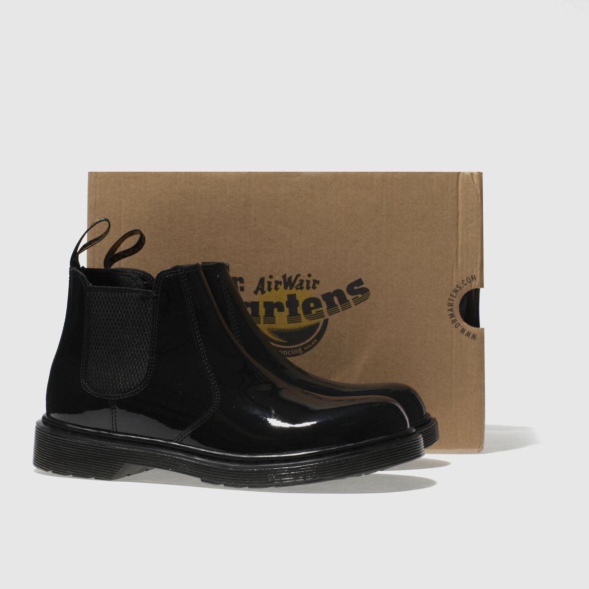 Dr. Martens fekete 2976 Lány Ifjúsági Bakancs