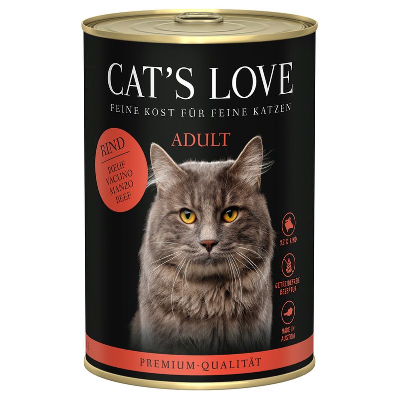 Sparpaket Cat's Love 24 x 400 g zu TOP-Preisen