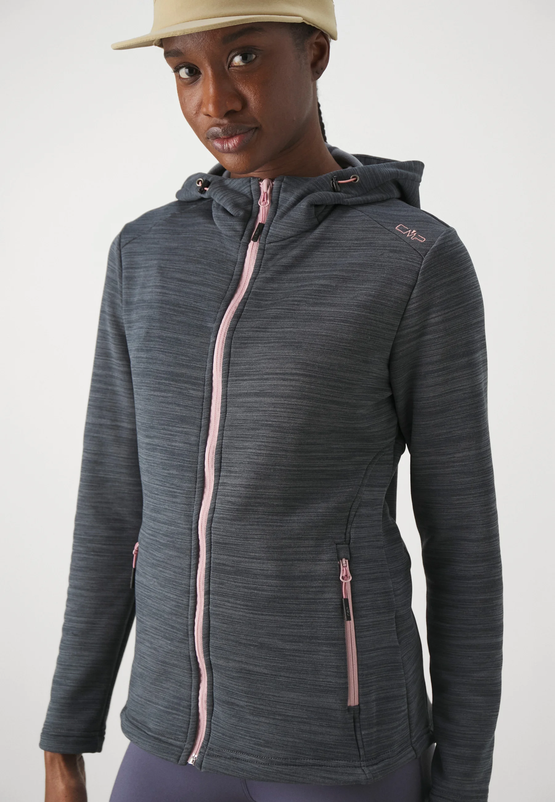 CMP CHAQUETA MUJER CAPUCHA FIJA - Sudadera con cremallera