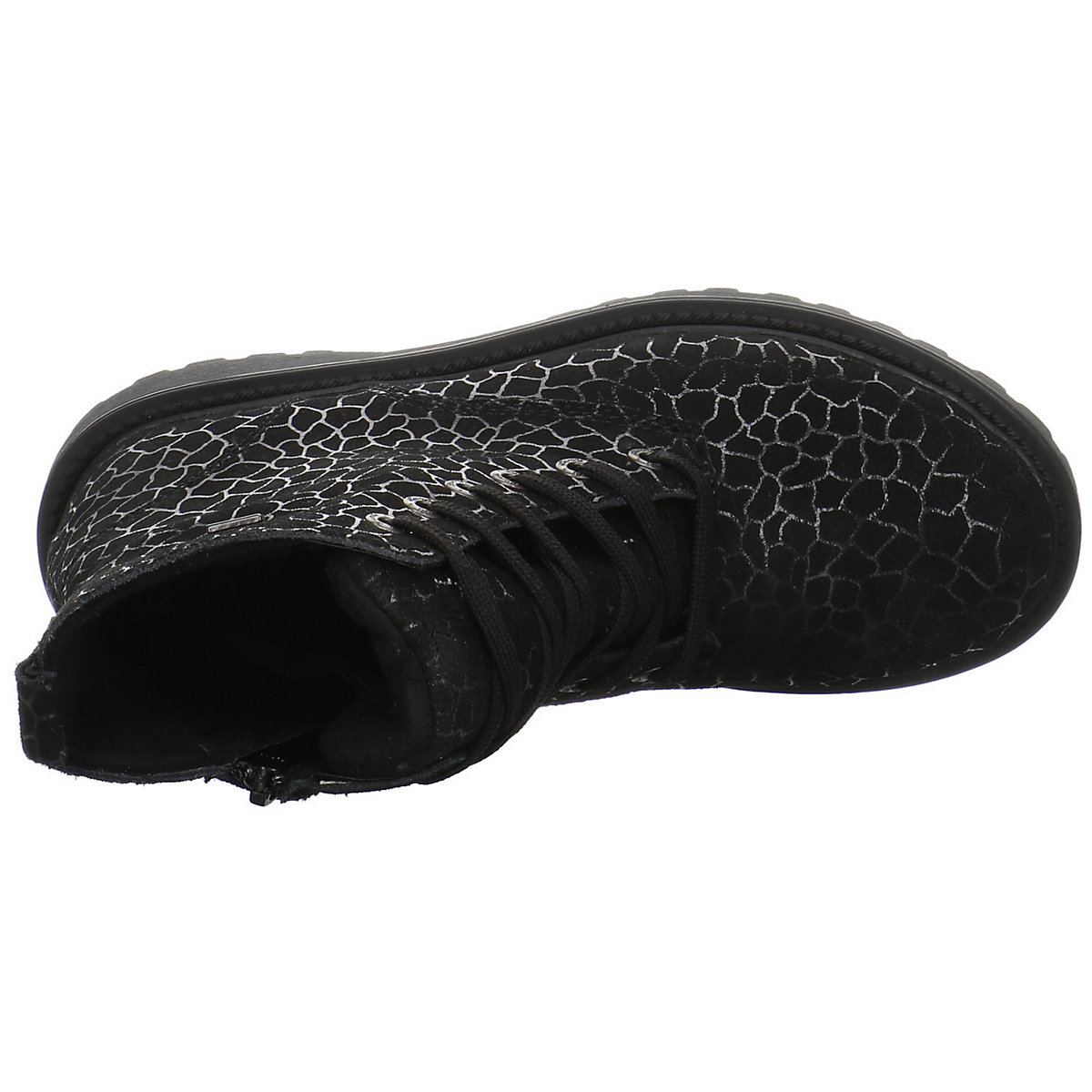 Mädchen Stiefel Schuhe Xilly-Tex Boots Kinderschuhe Veloursleder gemustert Halbschuhe