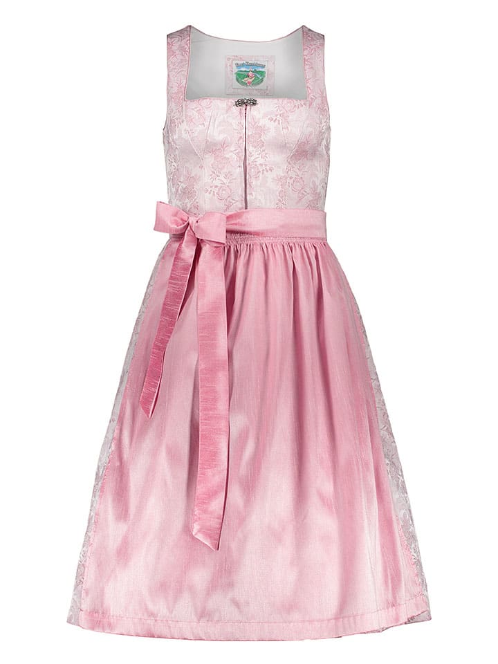 Turi Landhaus Dirndl in Rosa günstig kaufen