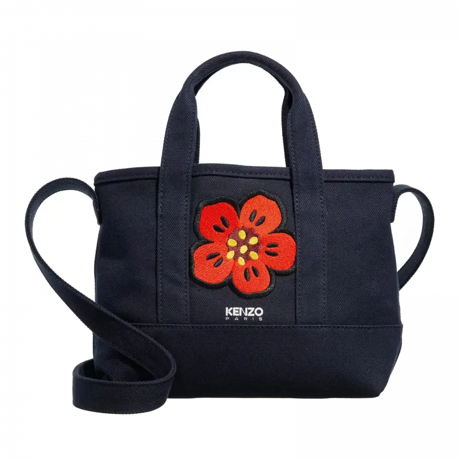 KENZO - Kenzo Shoulder Bags Textil Dark Blue - blau