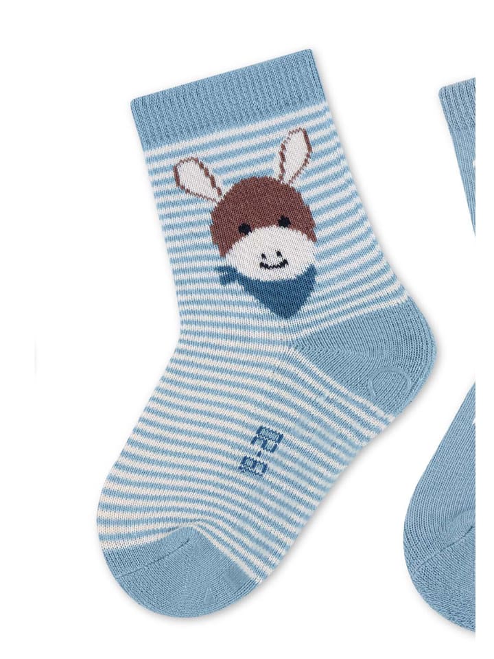 Sterntaler GOTS ABS Socken 2er-Pack Emmi in blaugrau günstig kaufen 20