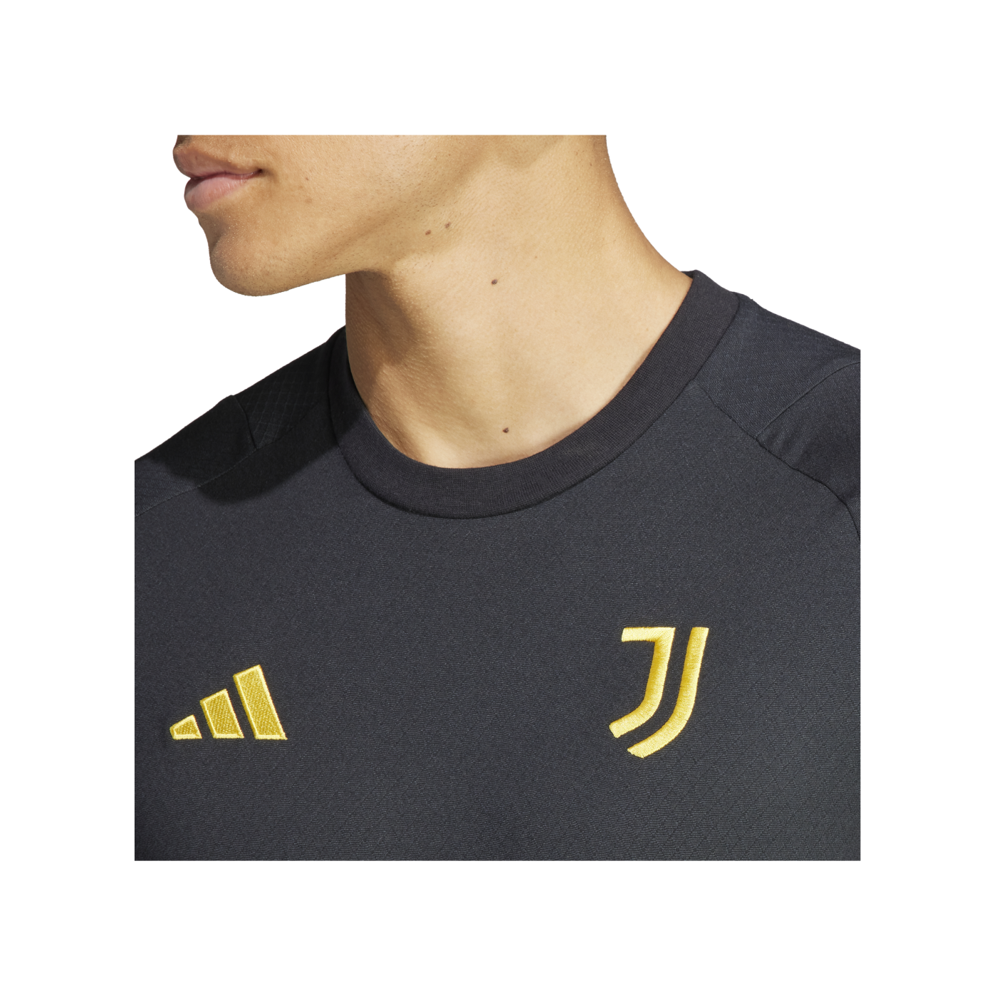 adidas Juventus Turin T-Shirt Schwarz