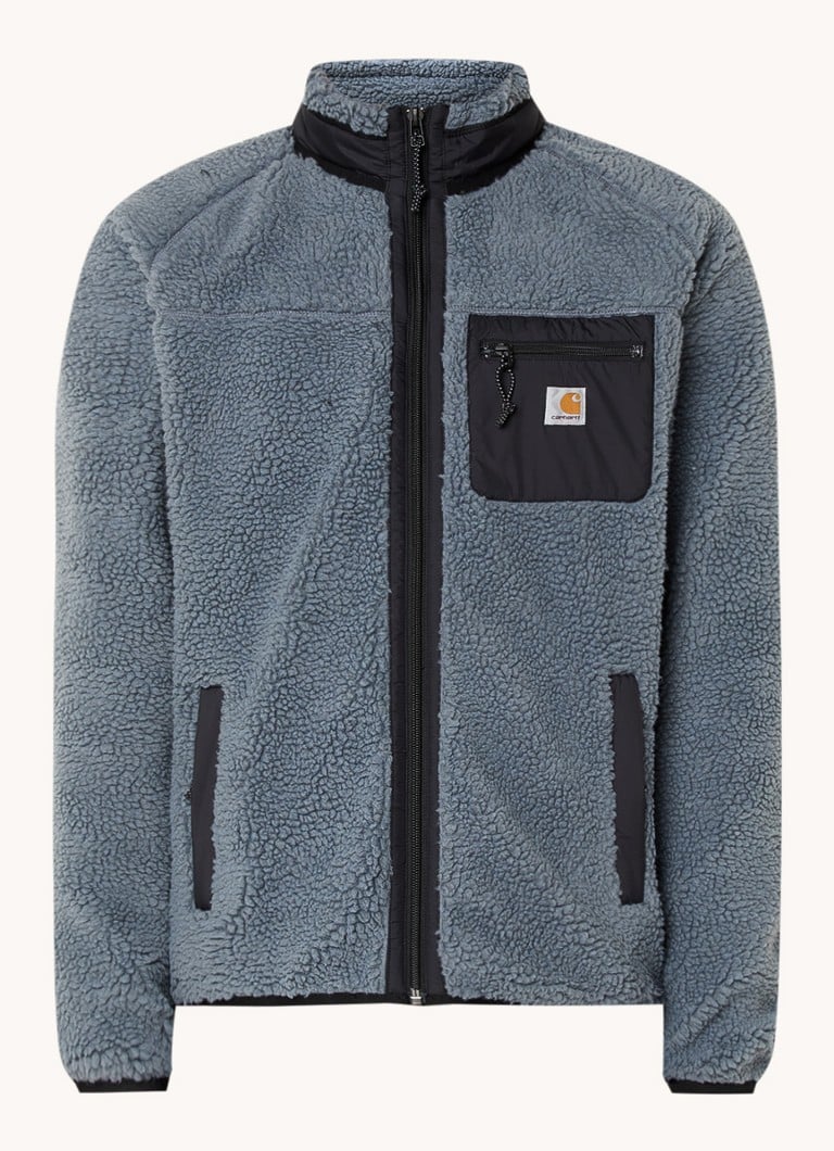Carhartt WIP Prentis Liner podstavljeni flis prsluk s džepovima na patentni zatvarač
