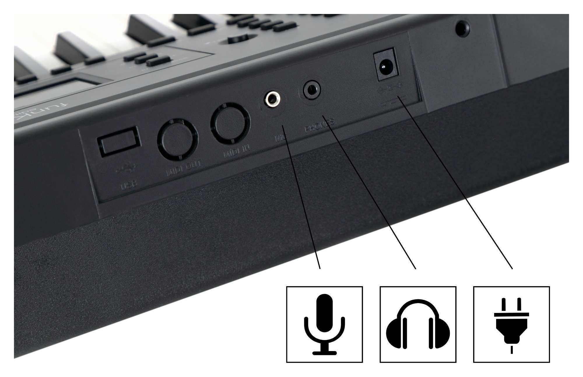 FunKey Home Keyboard 61 Edition (300 Sounds, 300 Rhythmen), (Schüler-Set, inkl. Keyboardschule), mit Begleitautomatik und intelligente Lernfunktion