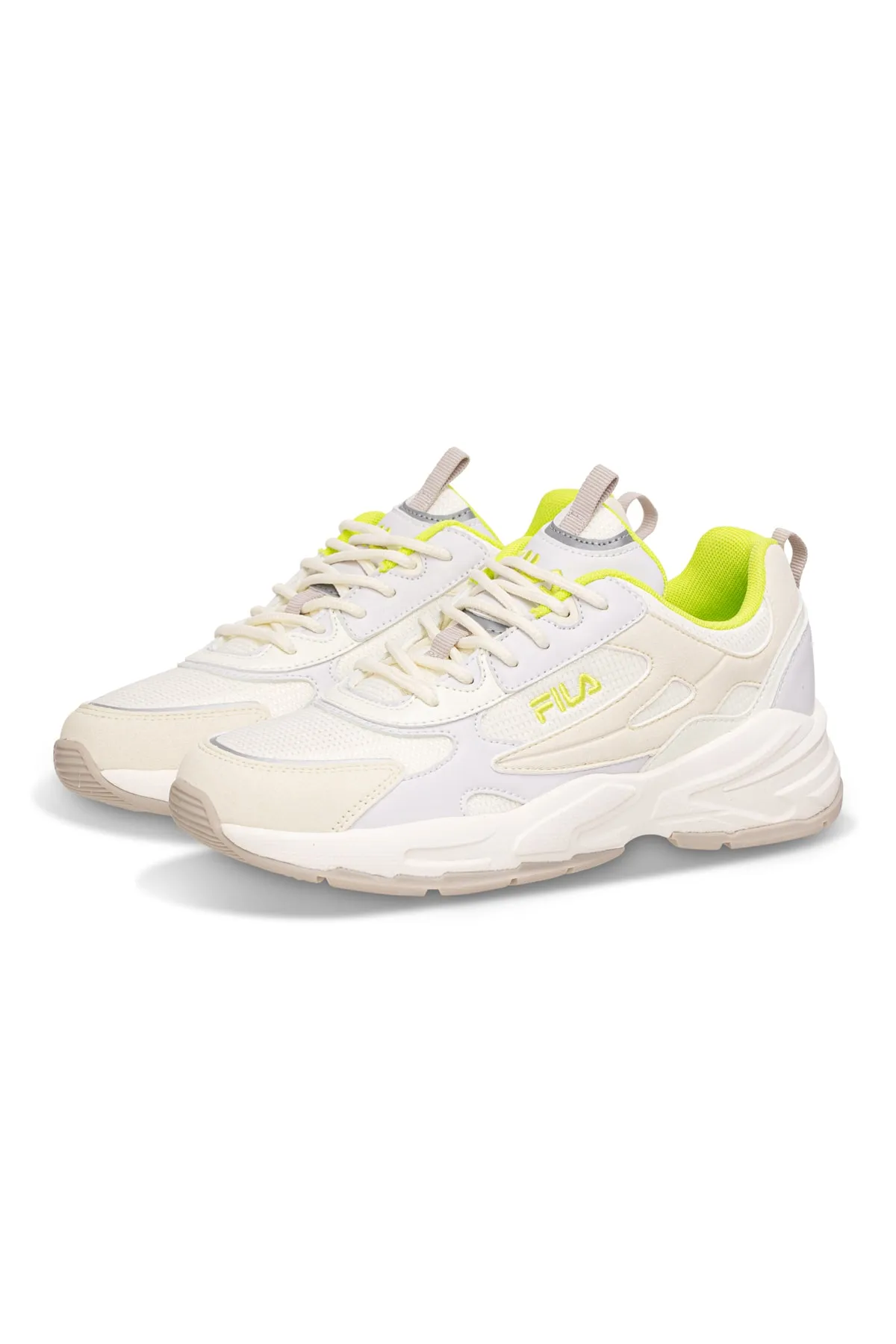 Fila  Damen / Mädchen Marshmallow-Acid Lime Sneaker