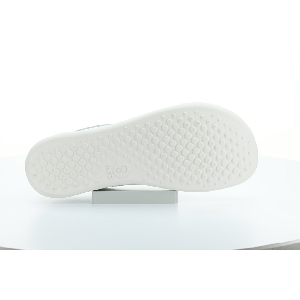 Shapen Feelin Uni White Leather Barfuß-Halbschuhe