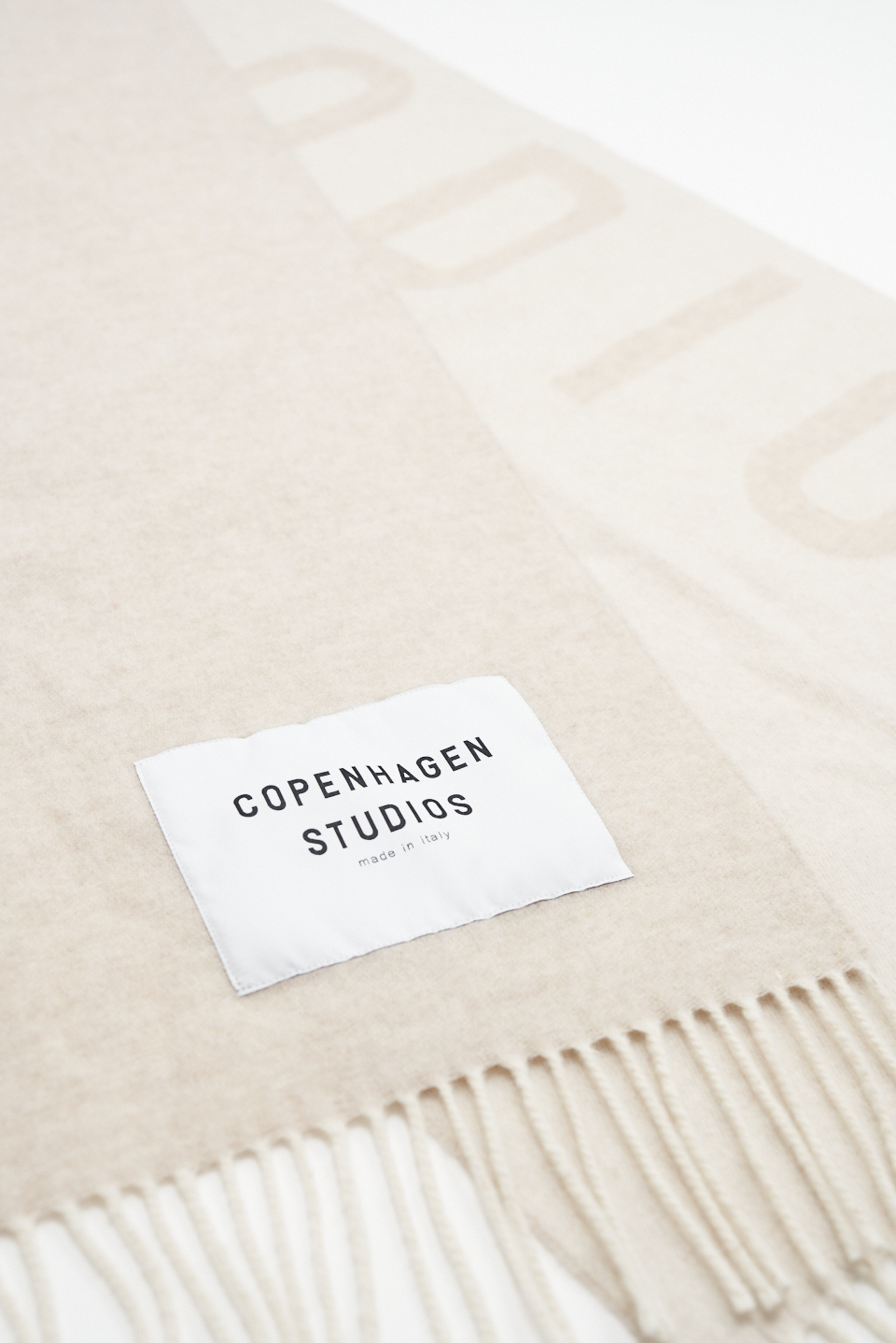 CPH SHAWL 1 wool mix beige