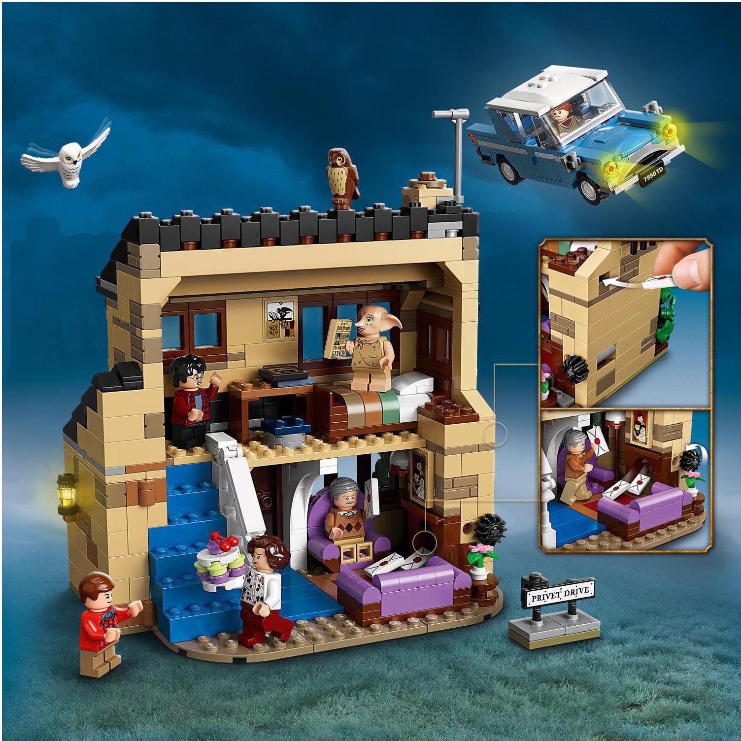 LEGO® Konstruktionsspielsteine Ligusterweg 4 (75968), LEGO® Harry Potter™, (797 St), Made in Europe