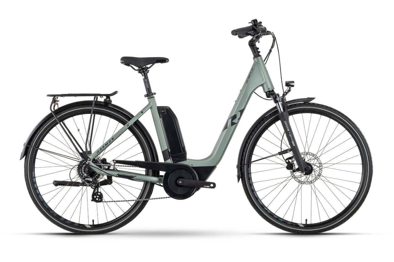 Raymon CityRay E 1.0 400 - 400 Wh - 2023 - 28 Zoll - Tiefeinsteiger