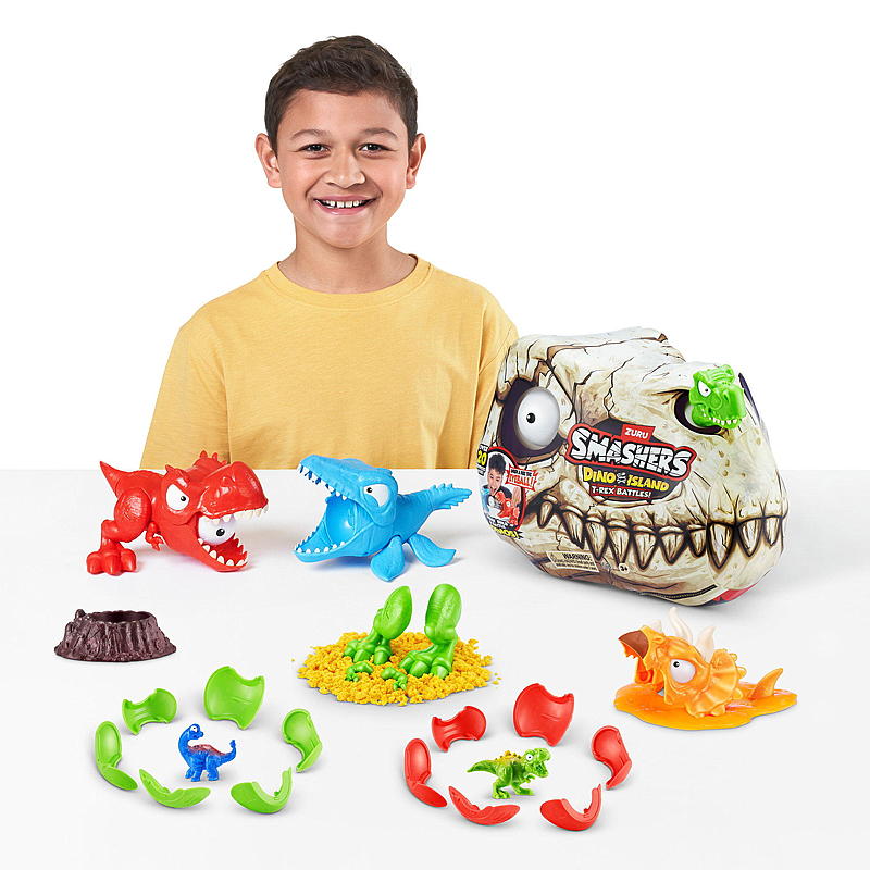 Smashers Smashers Dino Island mini T-rex battle