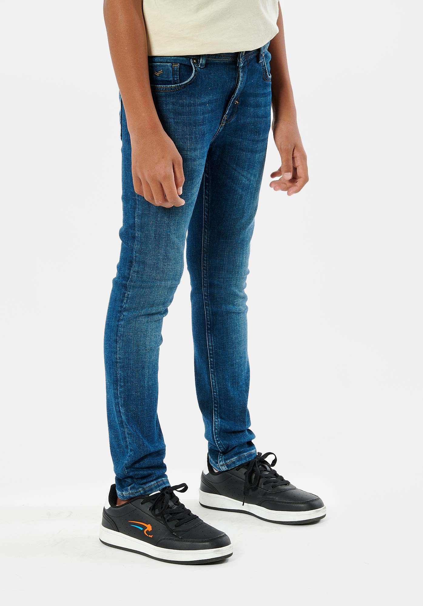 JEGO   Jean slim bleu garçon