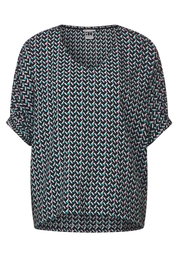Street One Bluse mit Minimalmuster